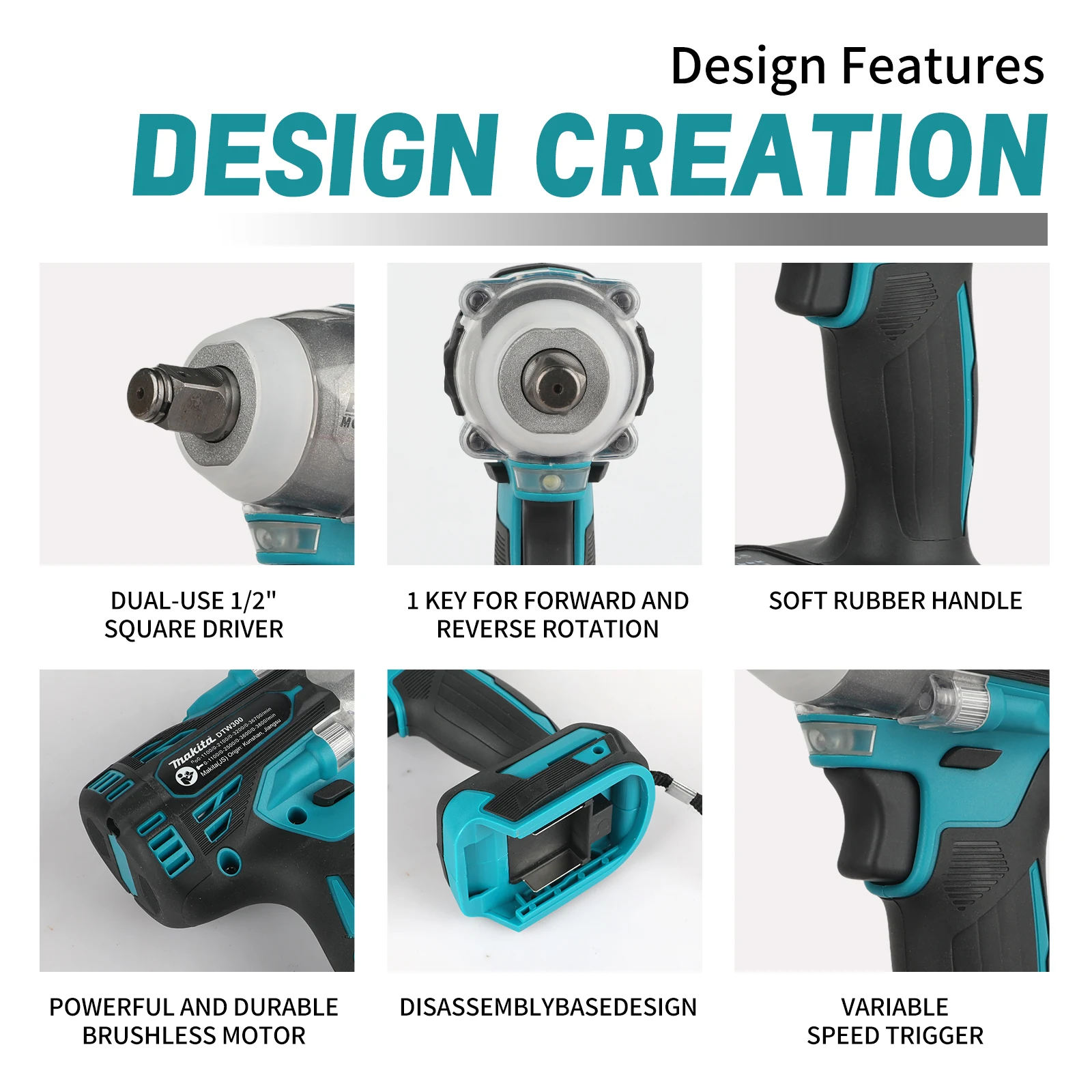 For Makita DTW300 Brushless Im - đánh giá và giá Makita Drill Dtw300