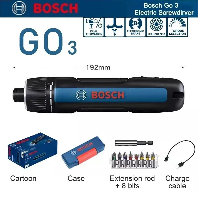 Bosch GO 3 Electric Screwdrive - đánh giá và giá Power Tools Professional
